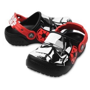 Kids stormtrooper crocs